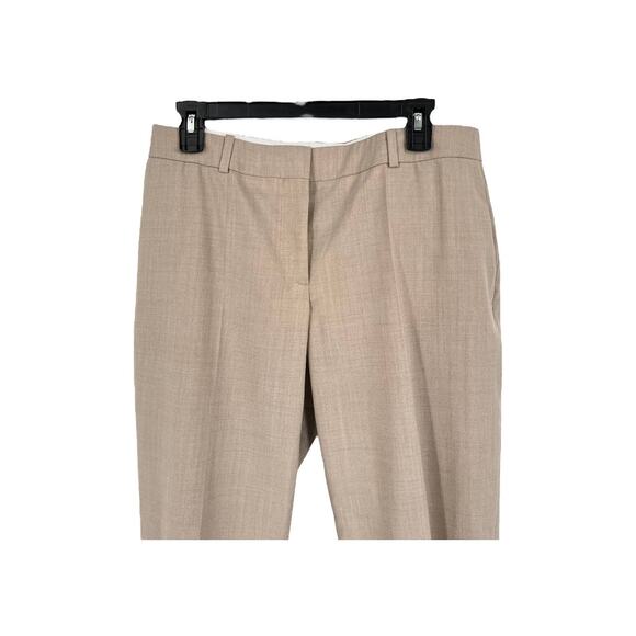 BOSS Hugo Boss pants Tocanes5 stretch wool blend tan size 8 - Picture 2 of 4